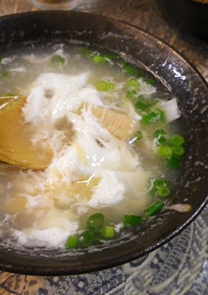 ふんわり ホタテ缶で速攻低予算中華スープ レシピ 作り方 By Leopoo 楽天レシピ