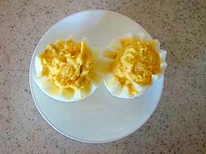 飾り切りで華やかに ゆで卵 レシピ 作り方 By Shimo9756 楽天レシピ