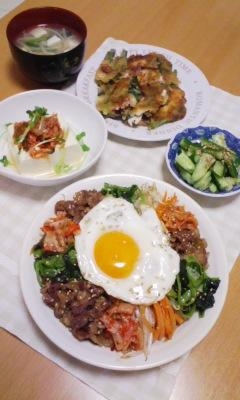 豚こまビビンバ丼 レシピ 作り方 By Happysumeer 楽天レシピ