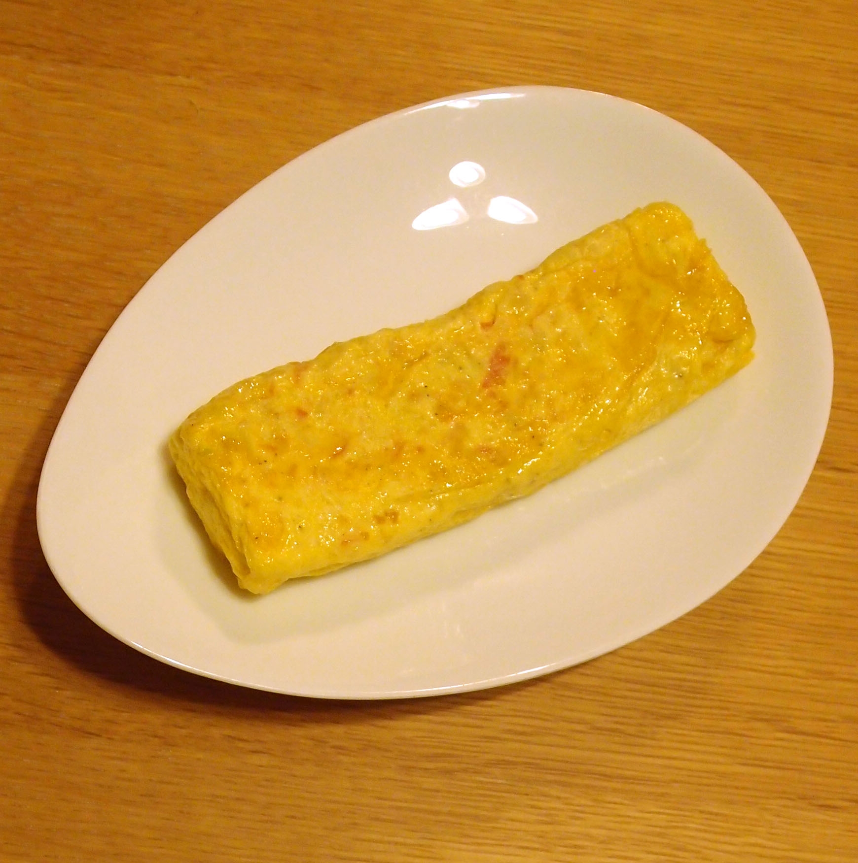 ゴーヤのワタ入り卵焼き
