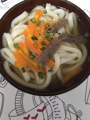 こんにゃく 人参 煮込みうどん レシピ 作り方 By Xmickyx 楽天レシピ