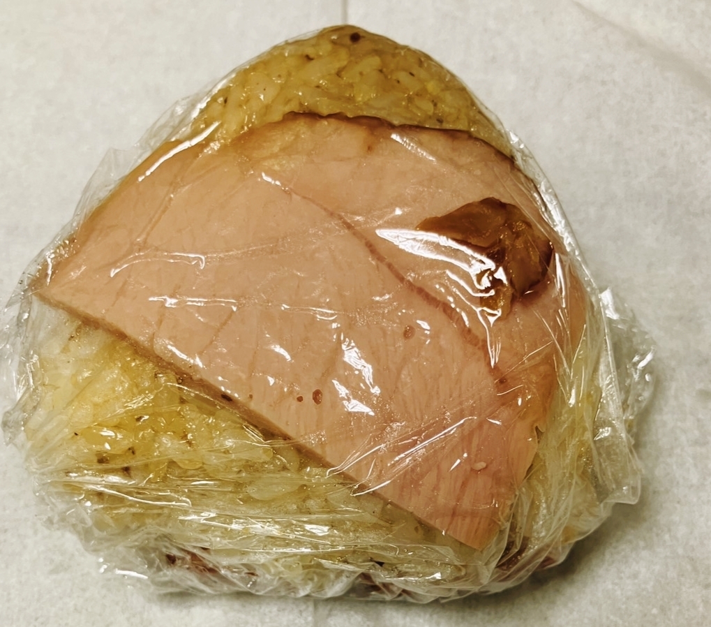甘めのチャーシューおにぎり