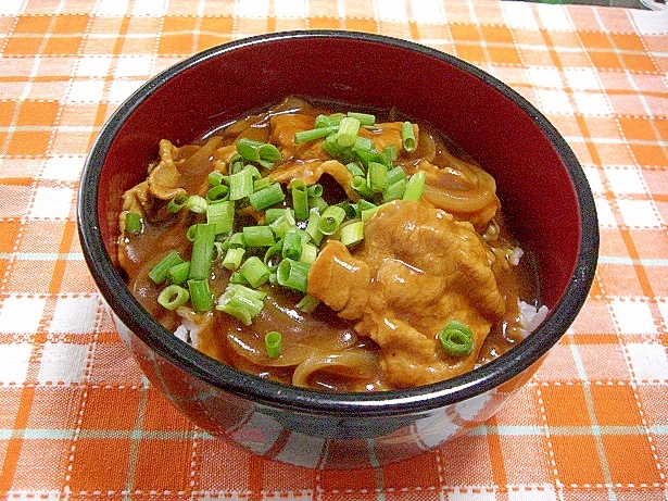 8. これぞジャパニーズカレー！「和風カレー丼」