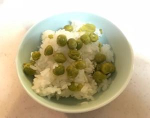 スナップえんどうの豆ご飯 レシピ 作り方 By 空色のとり 楽天レシピ