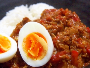 パプリカとトマトの牛ひき肉カレー レシピ 作り方 By まるっとまる 楽天レシピ