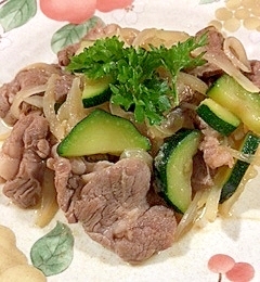 ラム肉と白玉葱 ズッキーニの炒め物 レシピ 作り方 By 2727椿 楽天レシピ