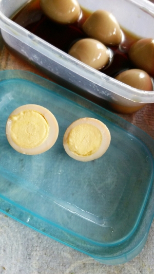 お弁当に ウズラの卵の煮たまご風 レシピ 作り方 By にゃんこすけ321 楽天レシピ