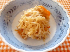 カルシウム強化 干し大根の煮物