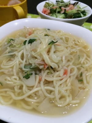 冷やし中華麺で ラーメン レシピ 作り方 By どれみぃ 楽天レシピ