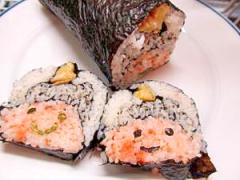 今日は節分!鬼さん巻き寿司
