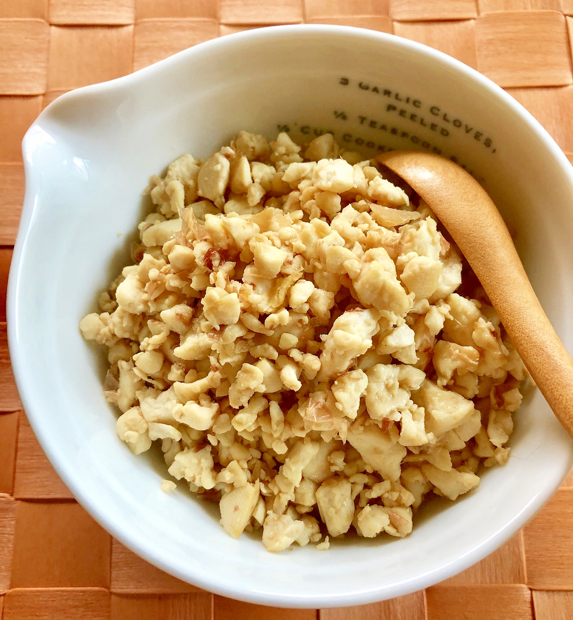 お豆腐だけ！のヘルシーそぼろ