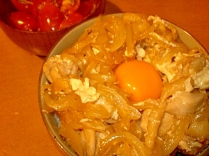 時短 卵１個で節約 親子丼 レシピ 作り方 By Haru Koha 楽天レシピ