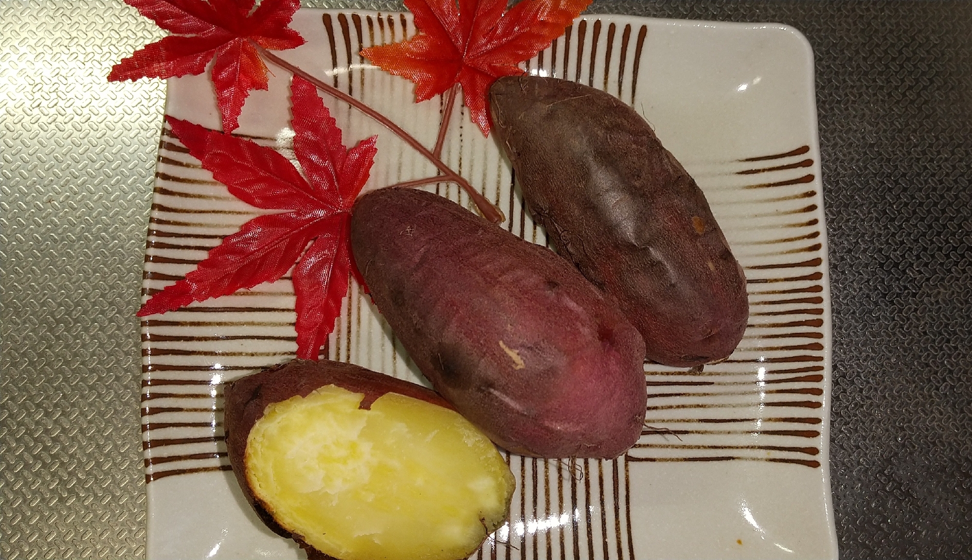 ＊簡単ほくほく焼き芋＊
