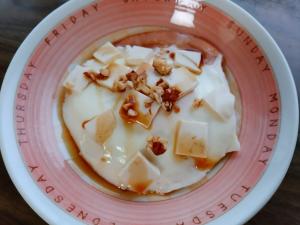 豆腐とアーモンドの目玉焼き レシピ 作り方 By のん７８６ 楽天レシピ