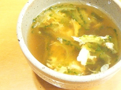 ゴーヤスープ