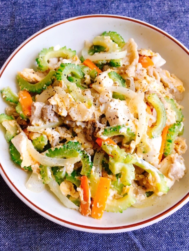 ★ゴーヤ★和風でやさしい味わいのゴーヤチャンプル