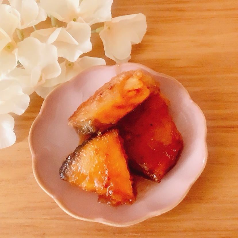 鮭南蛮焼き✧˖°<・))><✧˖°