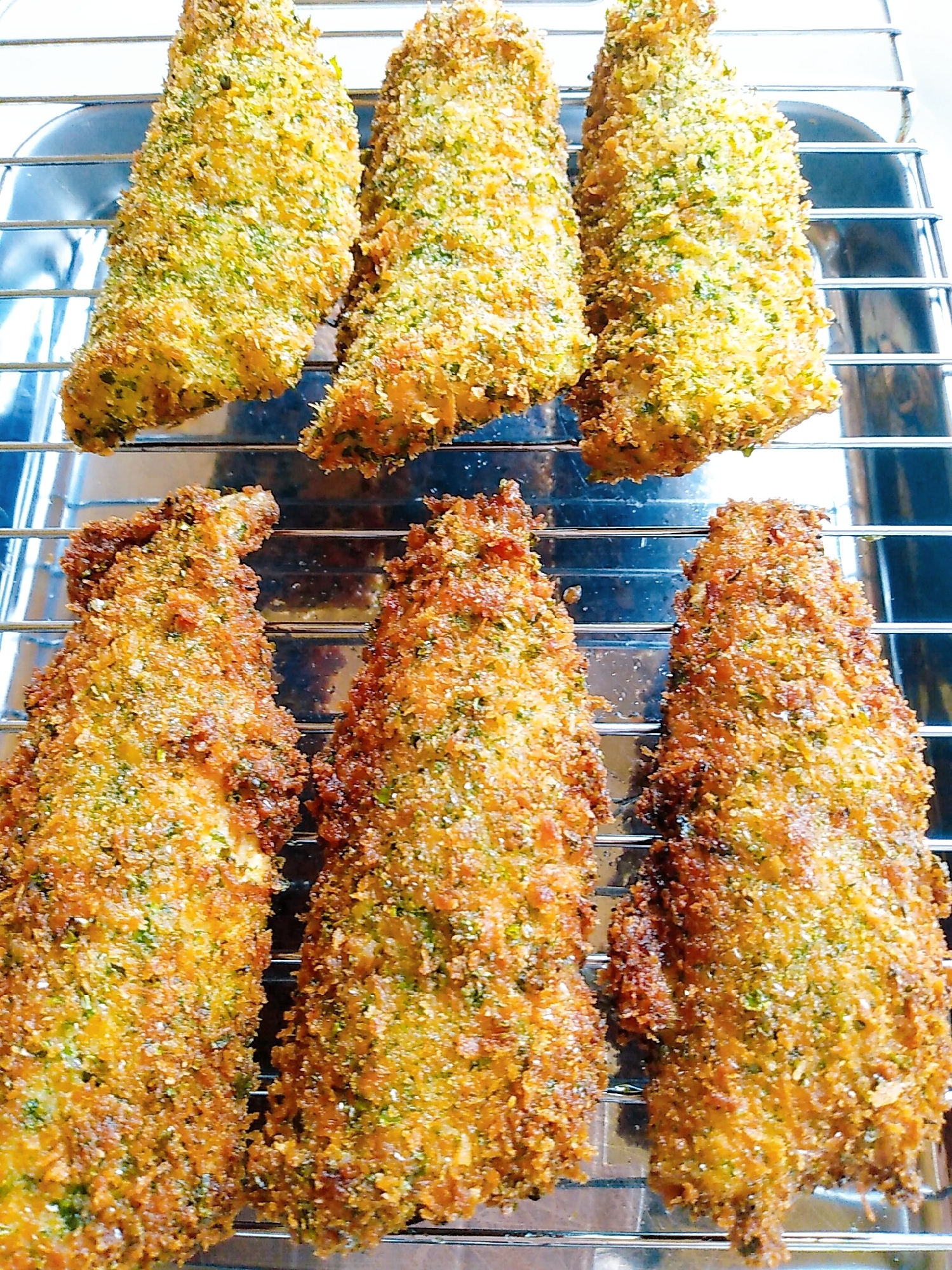 10分で出来る！青のり香るアジフライ