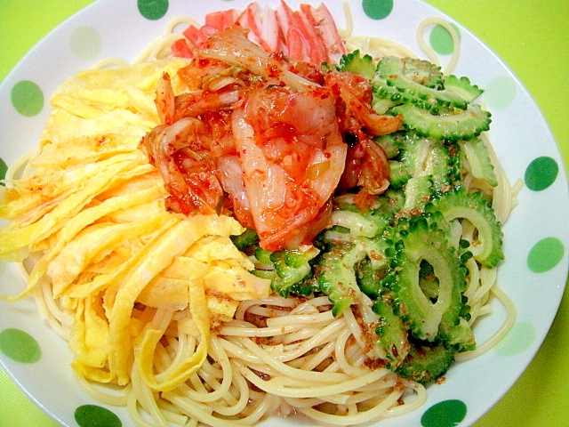 野菜たっぷり♡サラダ冷やし中華