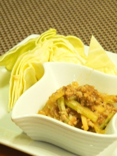 セロリの豚味噌漬け☆絶品おつまみ！