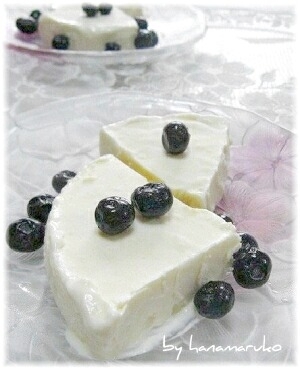 豆乳とクリームチーズで濃厚アイスケーキ レシピ 作り方 By はなまる子 楽天レシピ