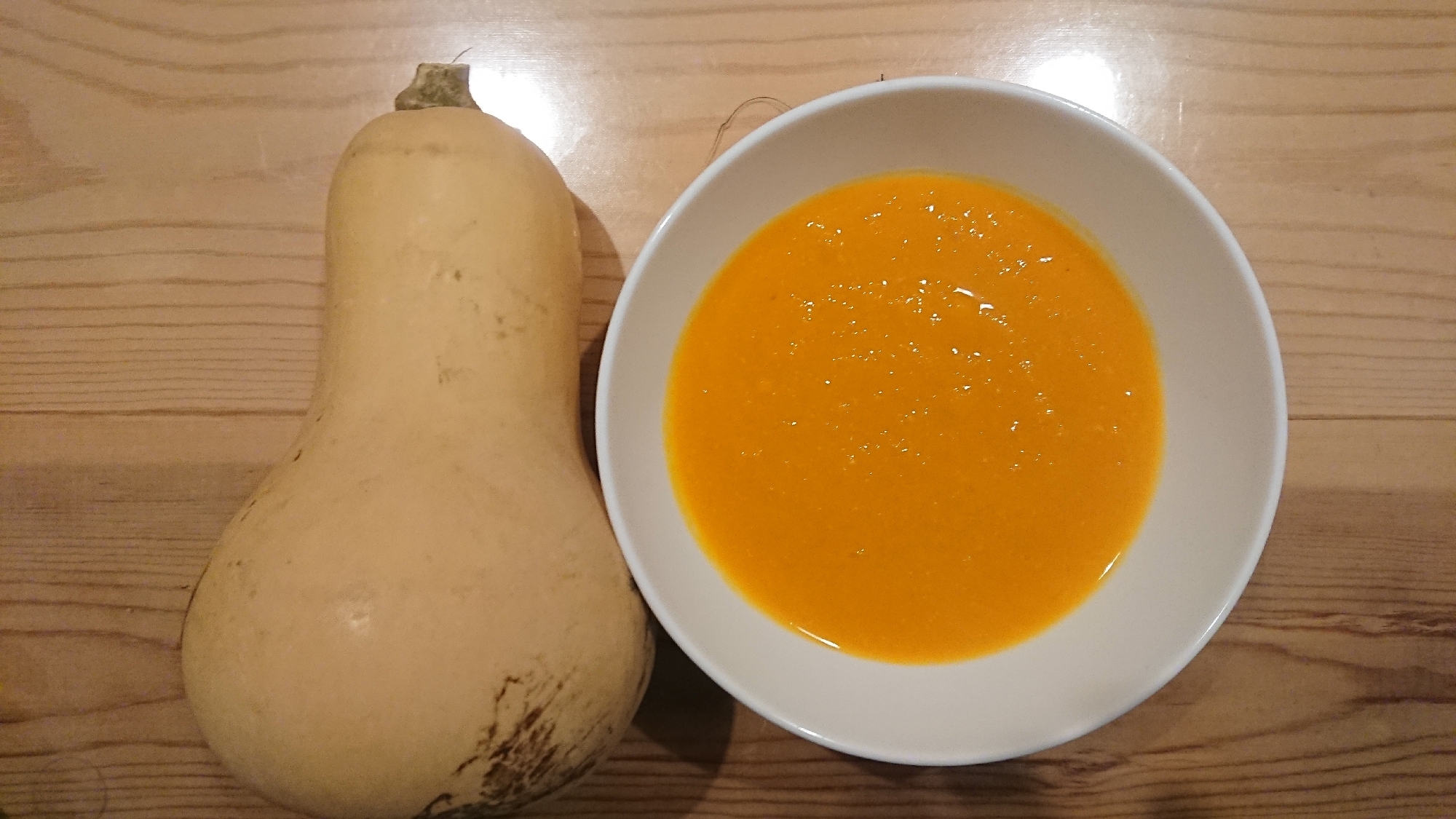 バターナッツかぼちゃの濃厚スープ