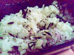 白ご飯でひじきご飯！！大戸屋風