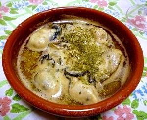 おうちでバル 牡蠣のアヒージョ レシピ 作り方 By Vizcaya 楽天レシピ