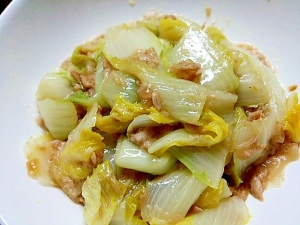 レンジで10分 白菜のシーチキン蒸し レシピ 作り方 By Jrとmc 楽天レシピ