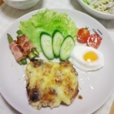 鶏肉★チーズパン粉焼き