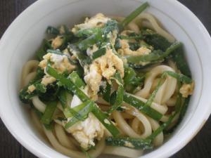 ニラ玉うどん レシピ 作り方 By Saraman 楽天レシピ