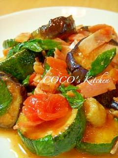 夏野菜を食べよう！！☆冷製ラタトゥイユ