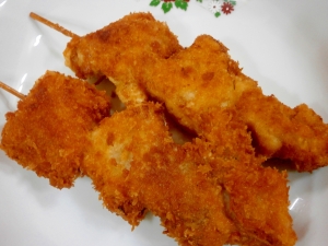 鶏肉と玉ねぎの串カツ レシピ 作り方 By なな1151 楽天レシピ