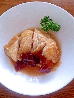 鶏のプラム煮 ジャムを使って