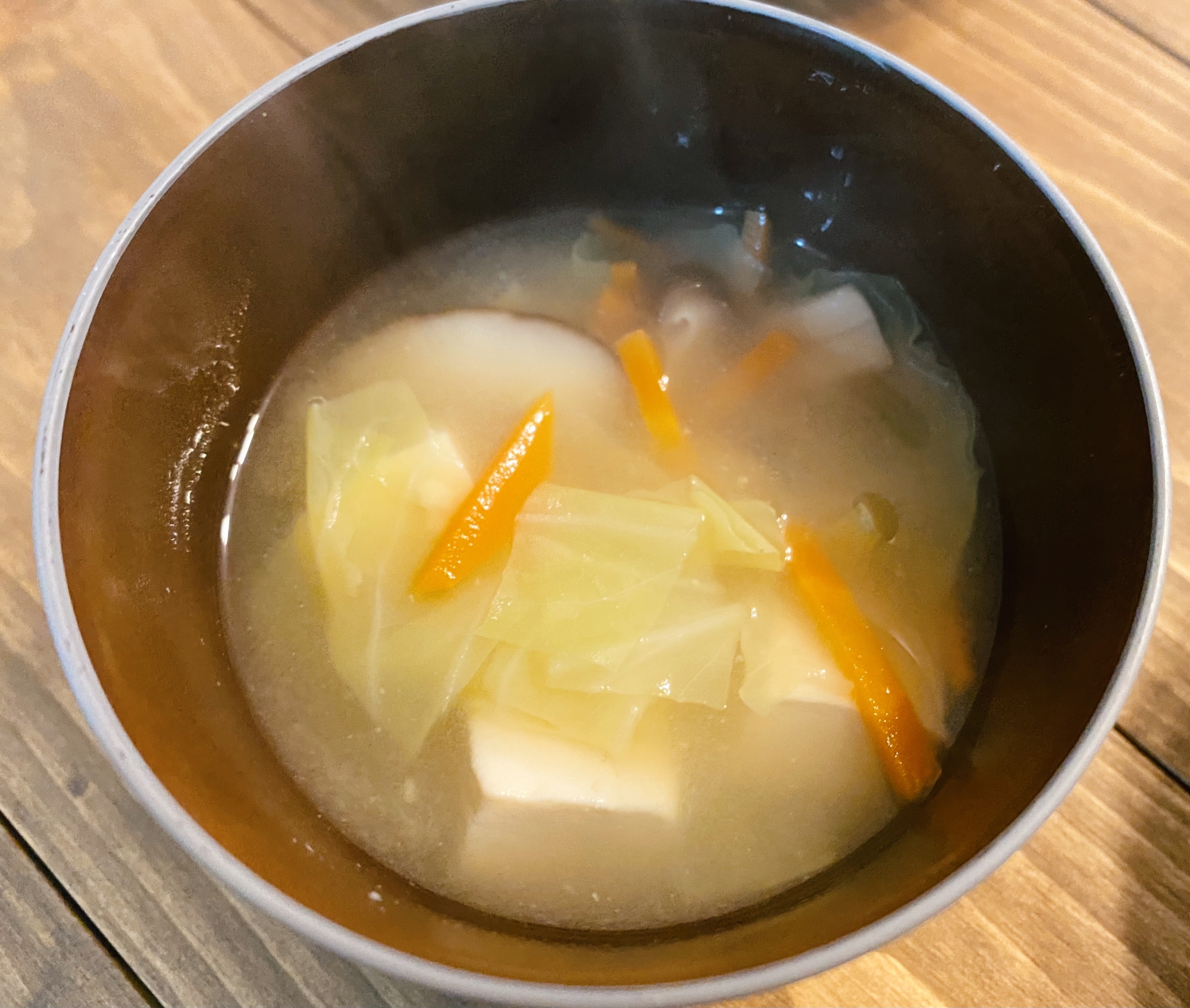 ✾･ﾟ✧ キャベツと豆腐の味噌汁 ✧ﾟ･✾