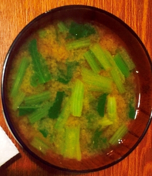 小松菜とジャガイモの味噌汁 レシピ 作り方 By みゅうしろ 楽天レシピ