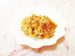 黄粉風味♪ホットバナナのフレンチトースト