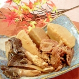 ねっと～り★「海老芋と豚肉の煮物」