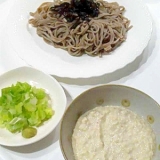 豆腐のつけそば