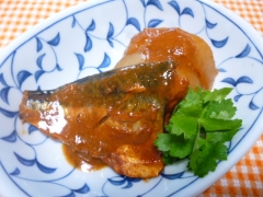 鯖の韓国風煮