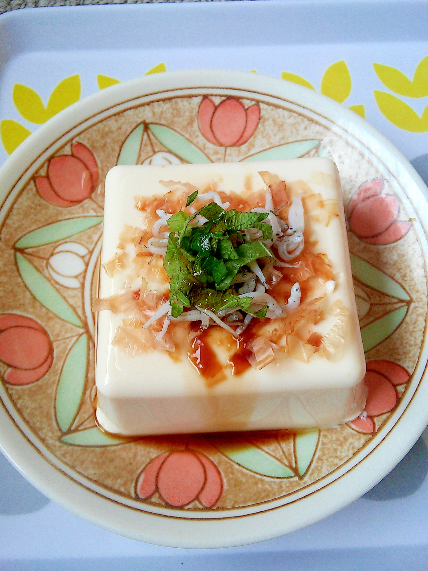 おつまみ★しらすと大葉の冷奴★ぽん酢★ゆず風味