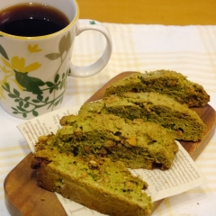 抹茶ビスコッティ★フルグラでザクザク食感