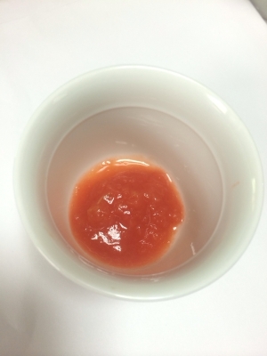 離乳食 初期 トマトペースト レシピ 作り方 By Eerrii5039 楽天レシピ