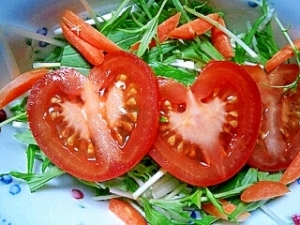 ハートが可愛い トマトのサラダ レシピ 作り方 By Shelly 楽天レシピ