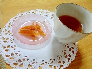 オレンジピールを作ろう