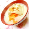 比率は6:4❤人参と蕪と茸と白菜の粕汁❤