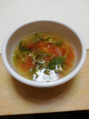 セロリ 葉 トマト スープ Lopeopga