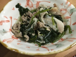 ほうれん草たっぷり 豚肉とほうれん草鍋 レシピ 作り方 By Kmama36 楽天レシピ
