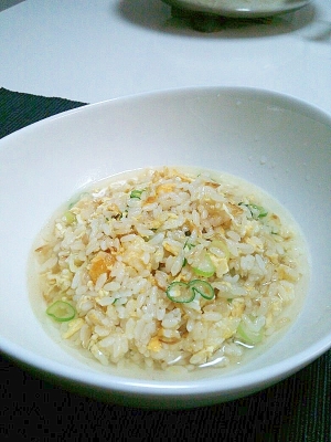 安い食材で美味しく食べよう 本格的スープ炒飯 レシピ 作り方 By Yukijunkland 楽天レシピ