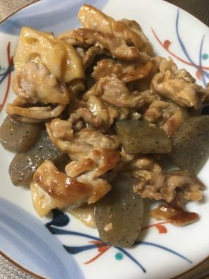 豚コマ肉とレンコンとこんにゃくの炒め物 レシピ 作り方 By くっちゃん22 楽天レシピ